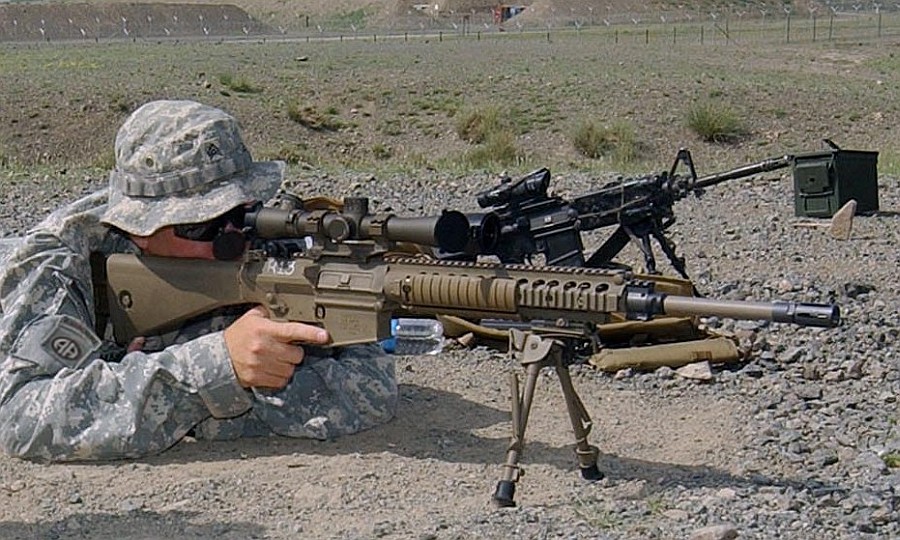 m110 sniper rifle